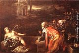 Jacopo Bassano Canvas Paintings - Susanna and the Elders